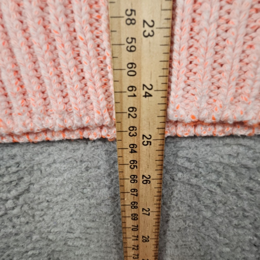 T Alexander Wang Sweater Womens S Orange Wash Out Oversized Designer Luxury Boho - Picture 8 of 11